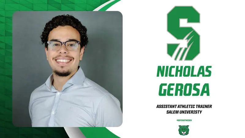 Nicholas Gerosa Joins Tigers as Assistant Athletic Trainer