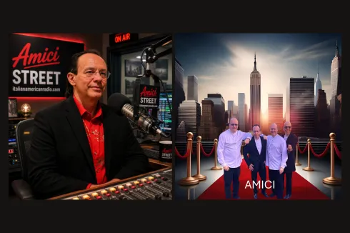 New Radio Show "AMICI STREET" Broadcasting from our Local Area