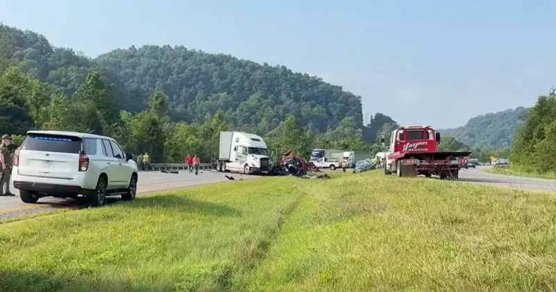Three dead in I-77 crash in Jackson County