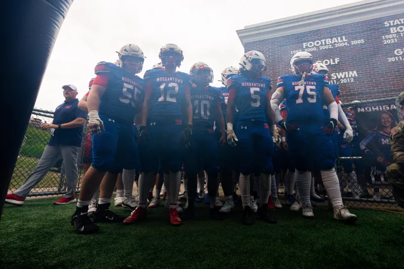 Garrett Cain of Next Up Entertainment producing documentary of 2025 Morgantown High football season