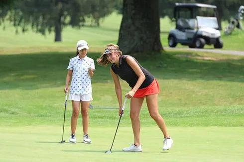 Audrey Kerr Enjoying the Experience of Playing a Major Tournament at Home