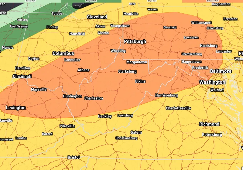 Severe weather in the forecast for Tuesday