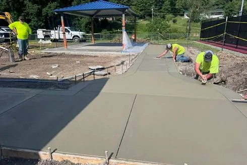 New Shelter, Restroom Area Done at Pickleball Courts