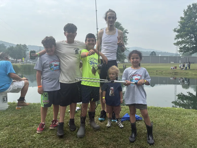 Paw Paw Fishing Derby premiers despite morning shower