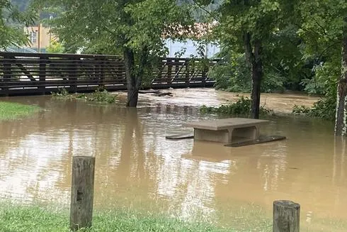 Notice: Flooding Shuts Down City Park Walking Trail