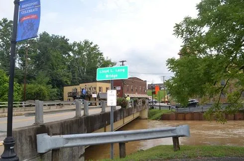 Bridgeport Misses Brunt of Storm as City Officials are Assisting with Flooding Problems in Lewis County
