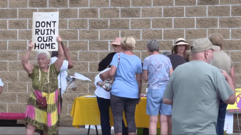 Calhoun County residents push back on proposed 260-mile Valley North transmission line