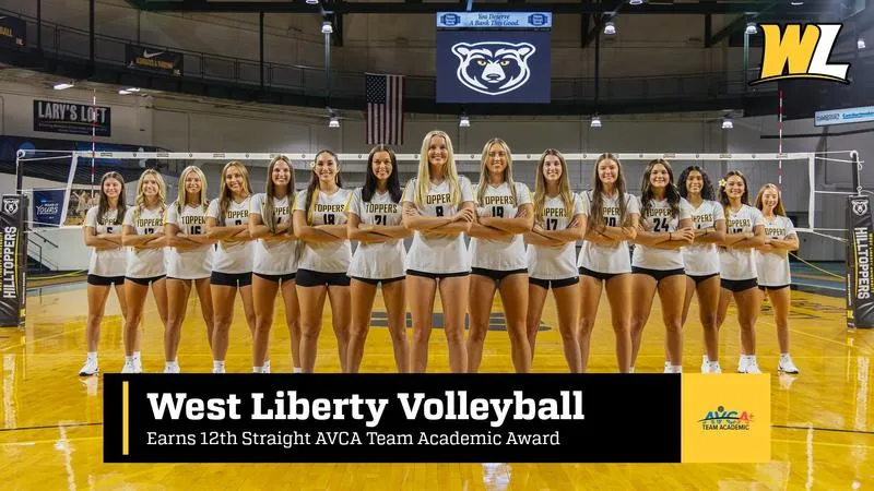 West Liberty Volleyball Earns 12th Straight AVCA Team Academic Award
