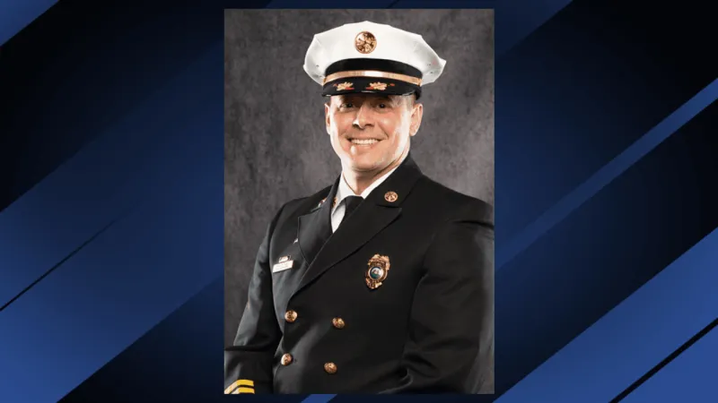Christopher Blanton appointed as chief of Huntington Fire Department