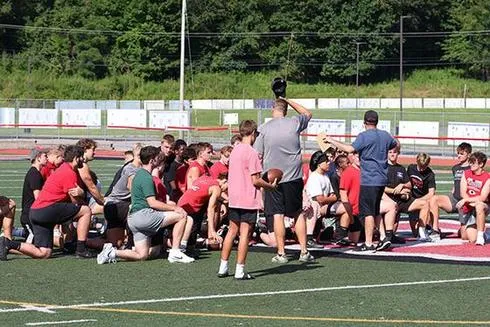 With Start of Practice 1 Week Away, Bridgeport Football Caps Summer Workouts with Fun
