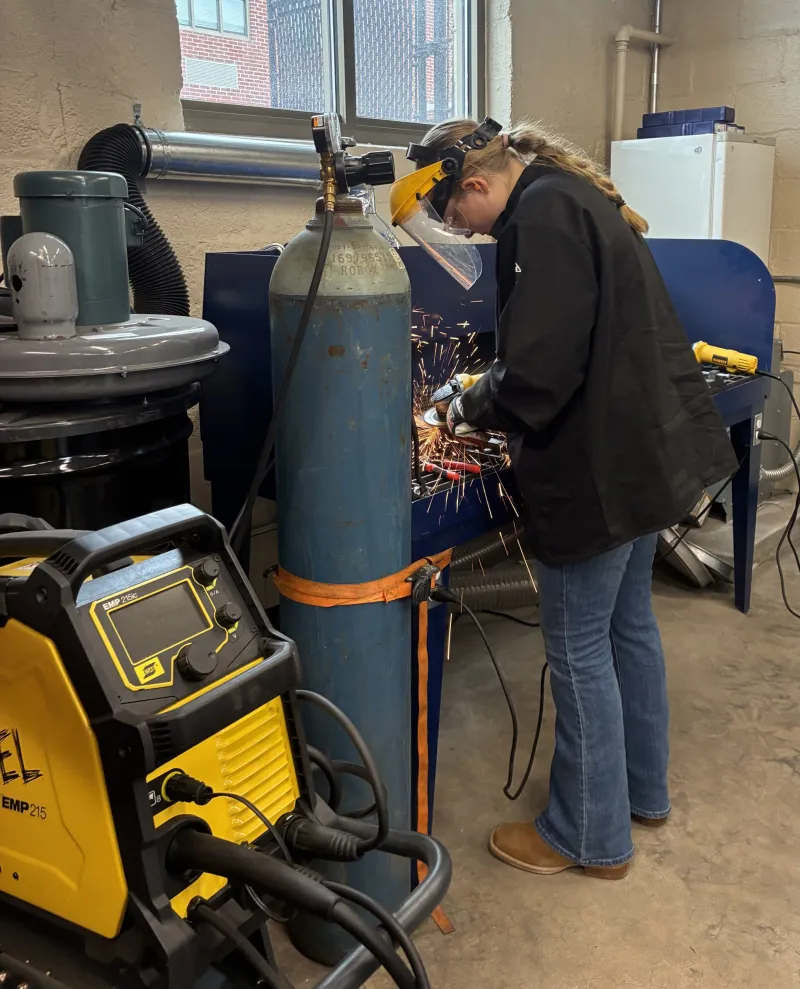 Blue Ridge CTC opens welding lab here, sparking interest in vital career