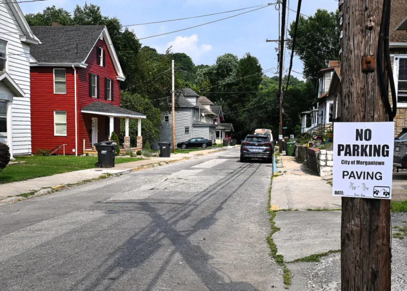 Morgantown paving picks up after project delayed in 2025