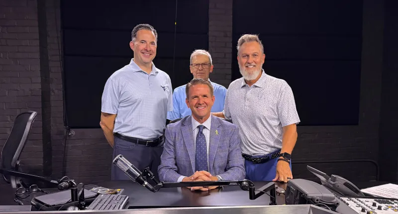 3 Guys Before The Game -- WVU President Michael Benson Visits (Episode 729)