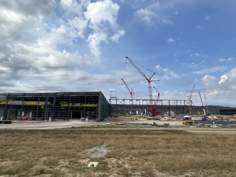 Nucor West Virginia construction advancing, testing underway