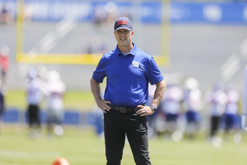 Harbaugh recalls relationship with Nehlen family, Giants praise camp setting at The Greenbrier