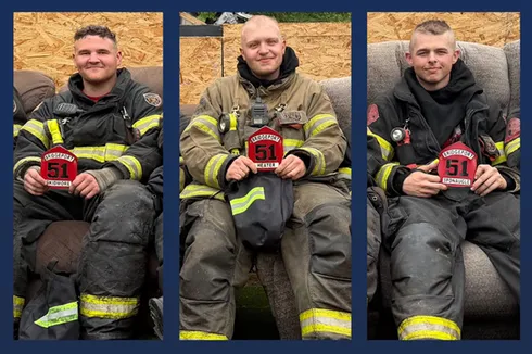 3 Junior Firefighter Camp Graduates Hired by Bridgeport Fire Department