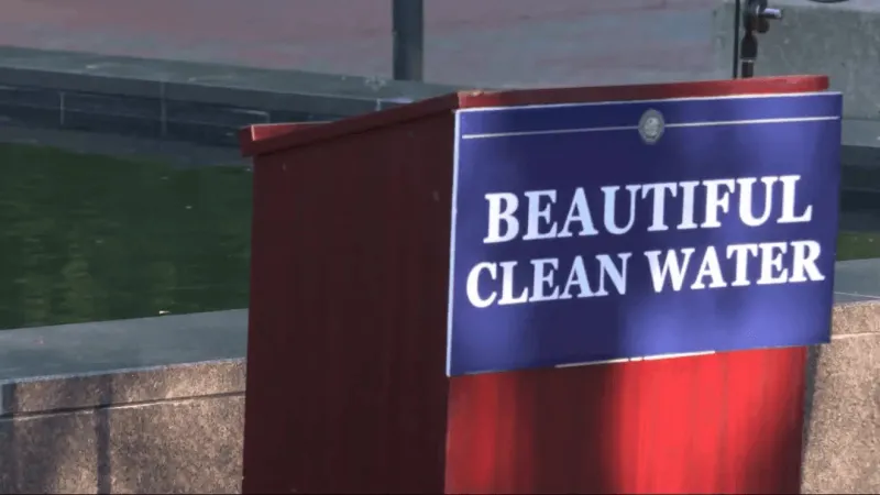 Gov. Patrick Morrisey kicks off southern West Virginia clean water tour