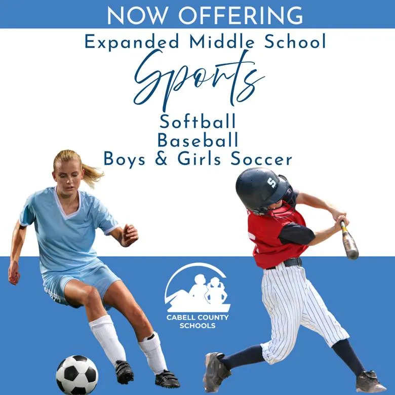 Cabell County Schools bringing four new sports programs to all middle schools in 2027
