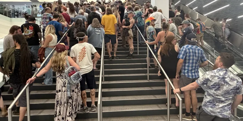 Charleston Coliseum management explains screening delays for concert