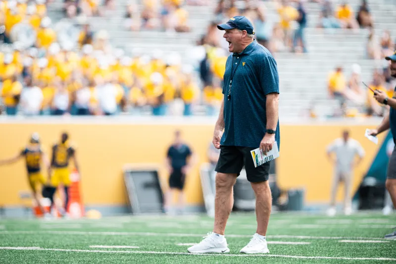 WVU's 1st fall practice didn't meet Rich Rodriguez's high expectations