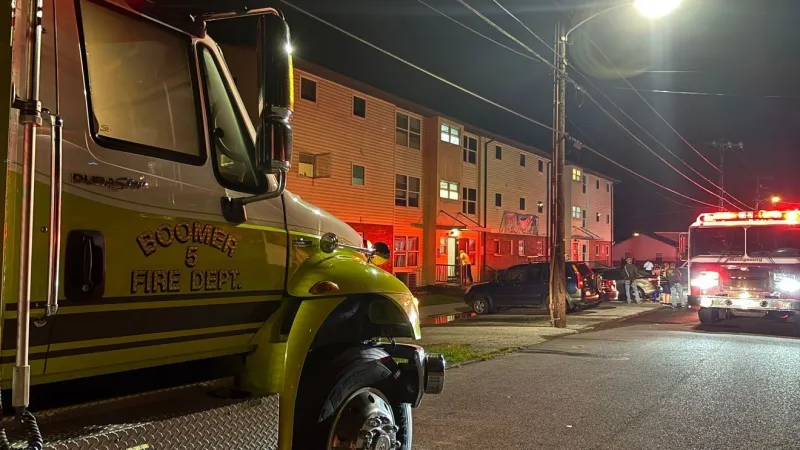 One person in cardiac arrest following apartment fire in Montgomery