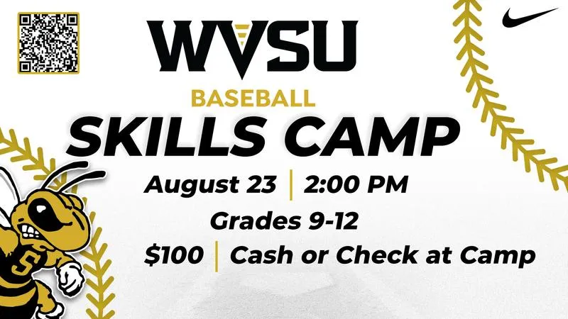 WVSU Baseball Skills Camp Date Set!