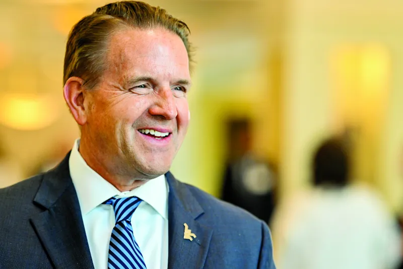 Scaling new peaks: Benson sets 'Strategic Compass' for West Virginia University