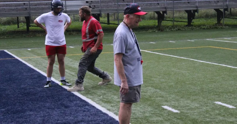 Prep football: Man football kicks off official practice
