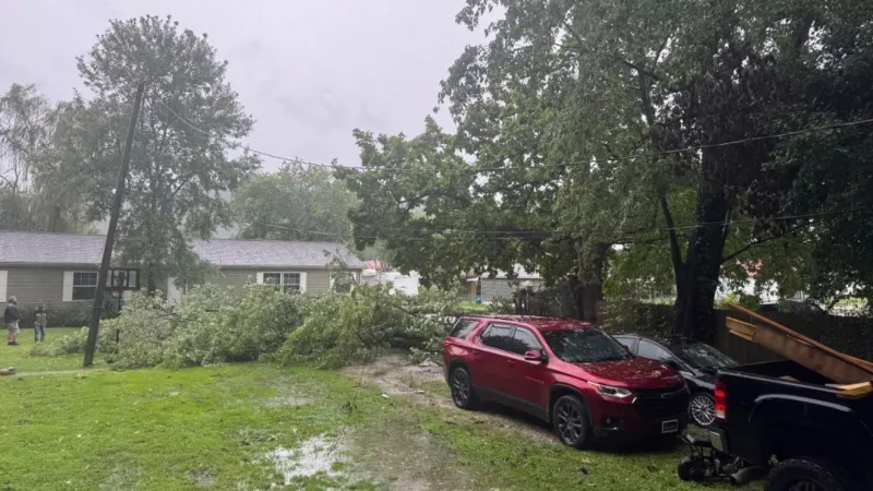 PHOTOS: Damaging winds and high water impacts West Virginia