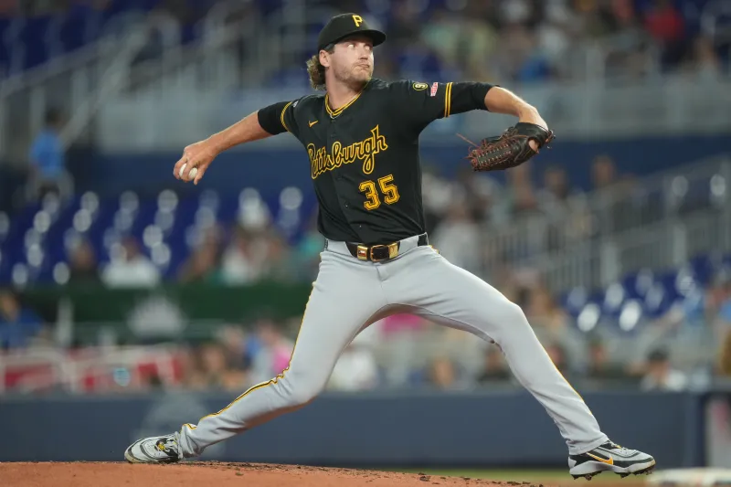 Ashcraft throws complete game, Flores has 2 homers, 6 RBIs as Pirates rout Marlins 13-1