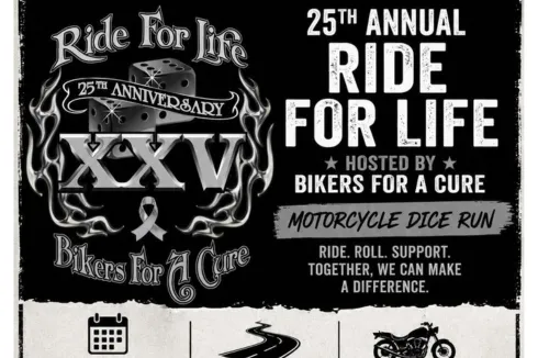 25th Annual Ride for Life Dice Run for American Cancer Society is Saturday