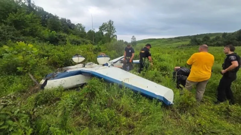 Pilot survives after plane crashes in Jackson County, W.Va.
