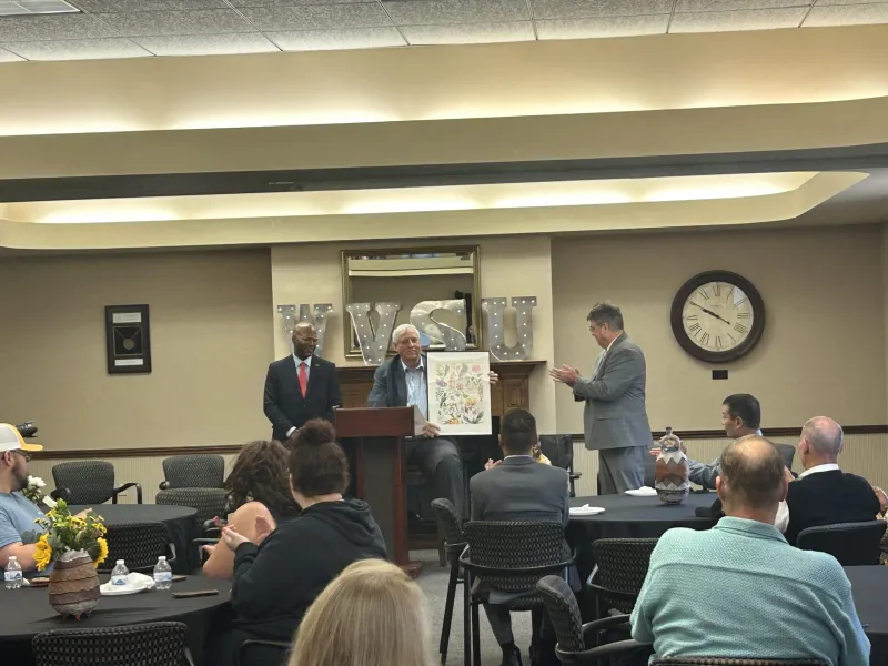 Justice visits West Virginia State, highlights HBCU Arts Act