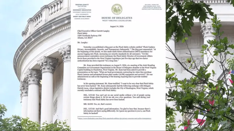 W.Va. lawmakers press Flock Safety for answers on camera data access and security