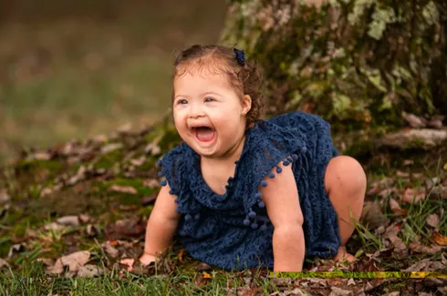 Toddler from Fairmont Chosen for 2026 National Down Syndrome Society's Times Square Video Sept. 12