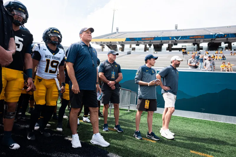 Rich Rodriguez frustrated with WVU football injuries as Week 1 preparations start