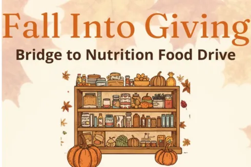 Fall into Giving Bridge to Nutrition Food Drive to Take Place Sept. 14-25