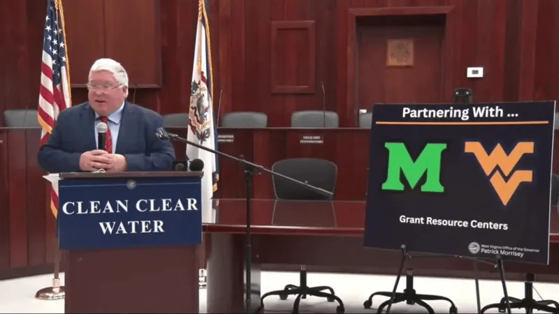Marshall, WVU tapped to help utilities secure water grants, Gov. Morrisey says
