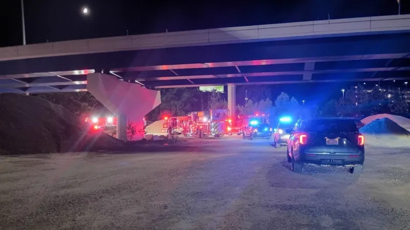 Multiple people dead after vehicle goes off interstate, police say