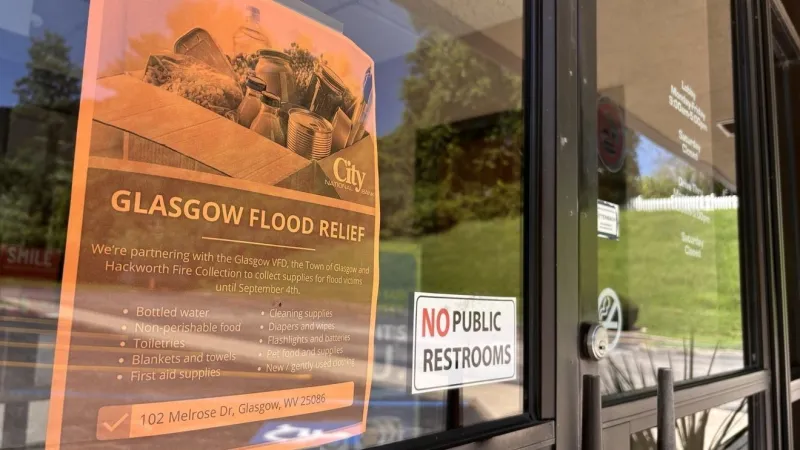 Hackworth Fire Collection organizes Kanawha County flood relief drive in Glasgow