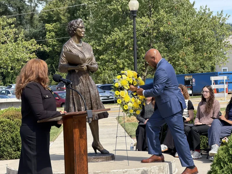 West Virginia State celebrates "Katherine Johnson Day" on campus