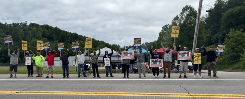 Sword says striking Teamsters have strong support