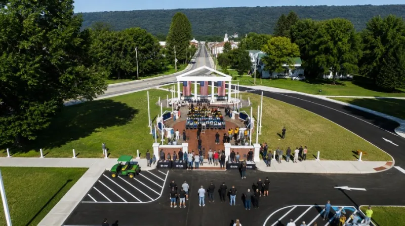 Administration Building Memorial dedicated at West Virginia Schools for the Deaf and Blind