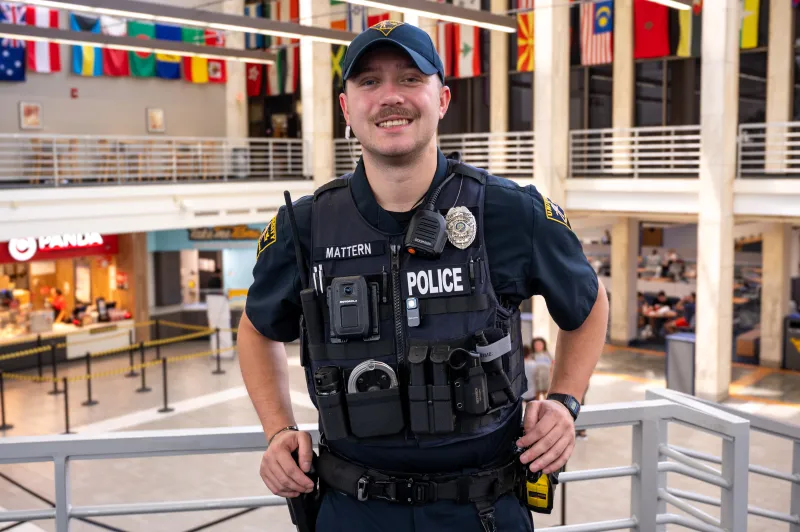 WVU alum returns to campus with UPD
