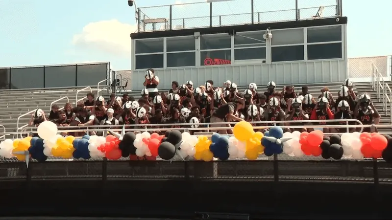 Riddell Axiom helmets track impacts to help South Charleston coaches spot unsafe hits