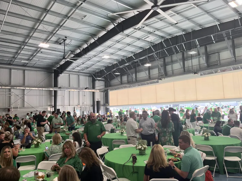 Sellout crowd attends Marshall's "Paint the Capital City Green" fundraiser
