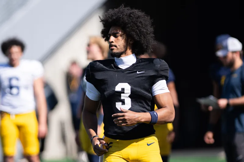 REPORT: WVU football expected to name Michael Hawkins Jr. starting quarterback for Coastal Carolina