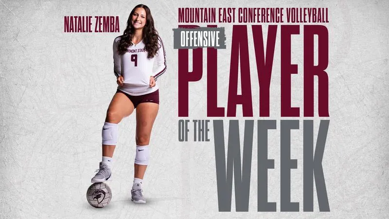 Zemba Named MEC Volleyball Player of the Week