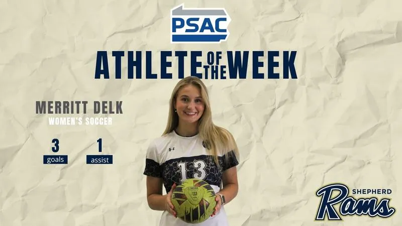 Delk Named PSAC East Athlete of the Week