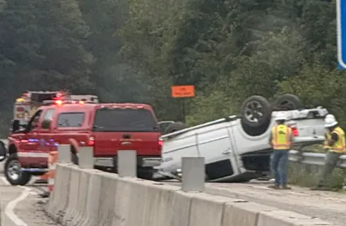 Pair of Medical Transports Required after Two-Vehicle Accident North of Bridgeport in Monongalia County